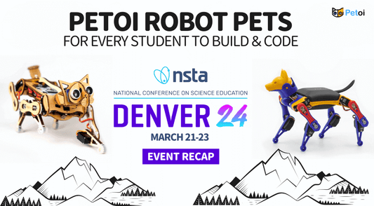 Petoi Robots at National Science Teaching Association - Denver Conference 2024