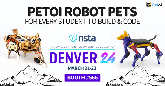 Join Petoi Robot Pets at National Science Teachers Association (NSTA) Conference in Denver