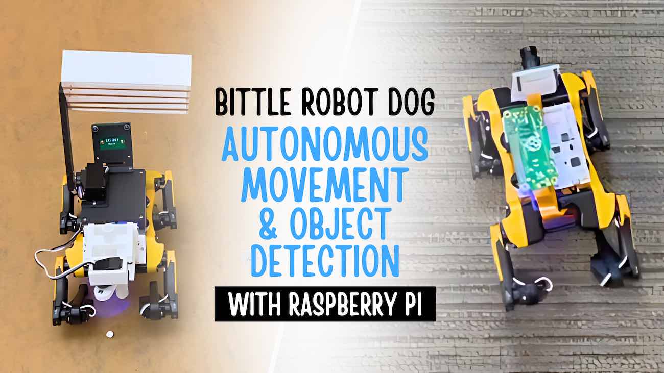 Bittle Raspberry Pi Advanced Robotics AI Applications With Bittle Robot Dog And Raspberry ...