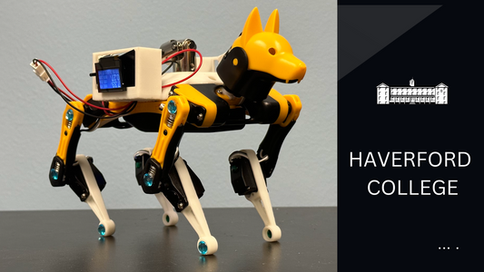 Robotics Research With Bittle Robot Dog at The Haverford College