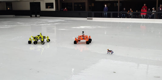 Revolutionary Robotics: Bittle the Robot Dog Wows on the Ice Rink at STEM-Focused Robots on Ice Event