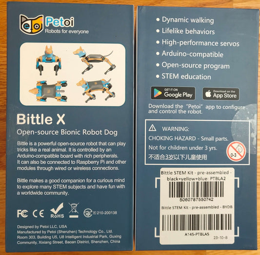 How To Tell If You Have Received The Correct Bittle/Bittle X Robot Dog?