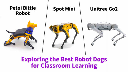 Robots For Classroom | Spot Mini Vs Unitree Go2 Vs Petoi Bittle - Petoi