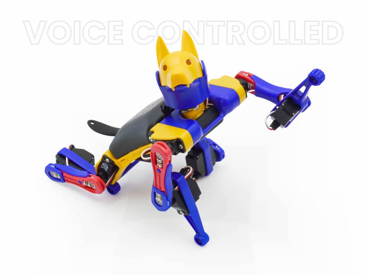 Petoi Robot Dog Bittle X with Optional Robotic Arm Gripper