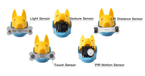 Petoi Sensor Pack for Robot Pet & IOT. Arduino, Raspberry Pi, ESP32 ...