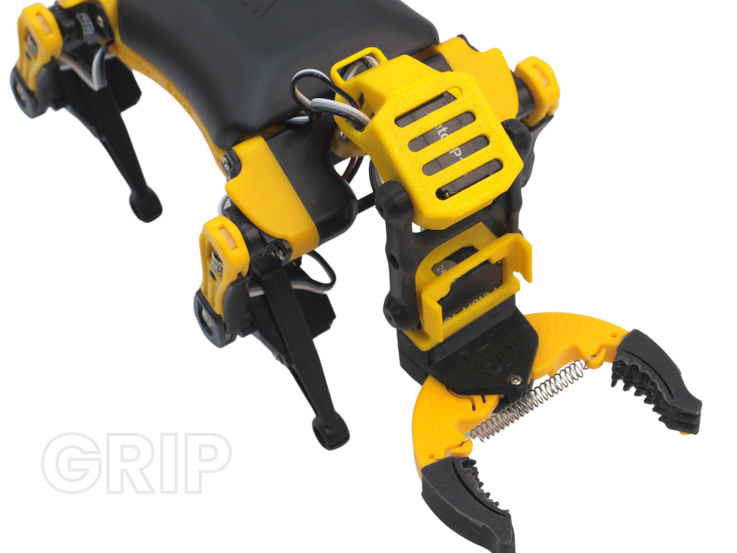 Petoi Robot Dog Bittle X with Optional Robotic Arm Gripper