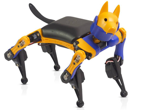 Black+yellow+dark blue Bittle STEM Kit robot dog standing