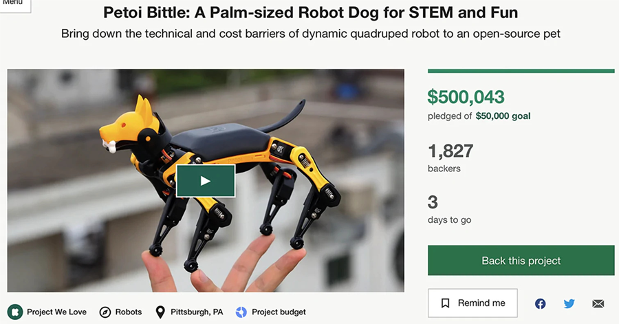 Petoi Bittle Robot Dog - Perfect Open Source Robotic Companion