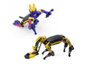 bittle x robot dog, bittle x+arm robotic arm kit side by side banner - without text - 4x3