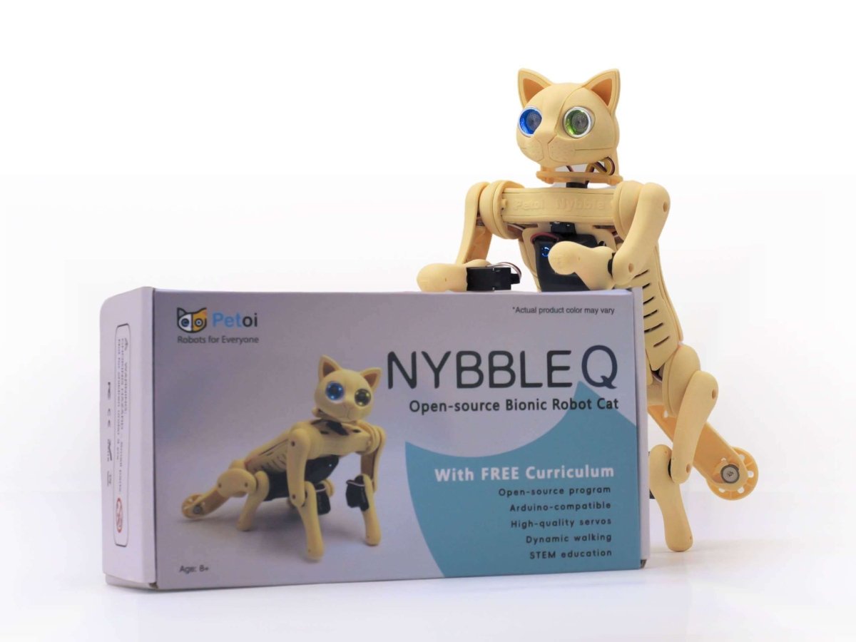 Nybble Robot Cat — Programmable Open-Source Robot Pet | Petoi