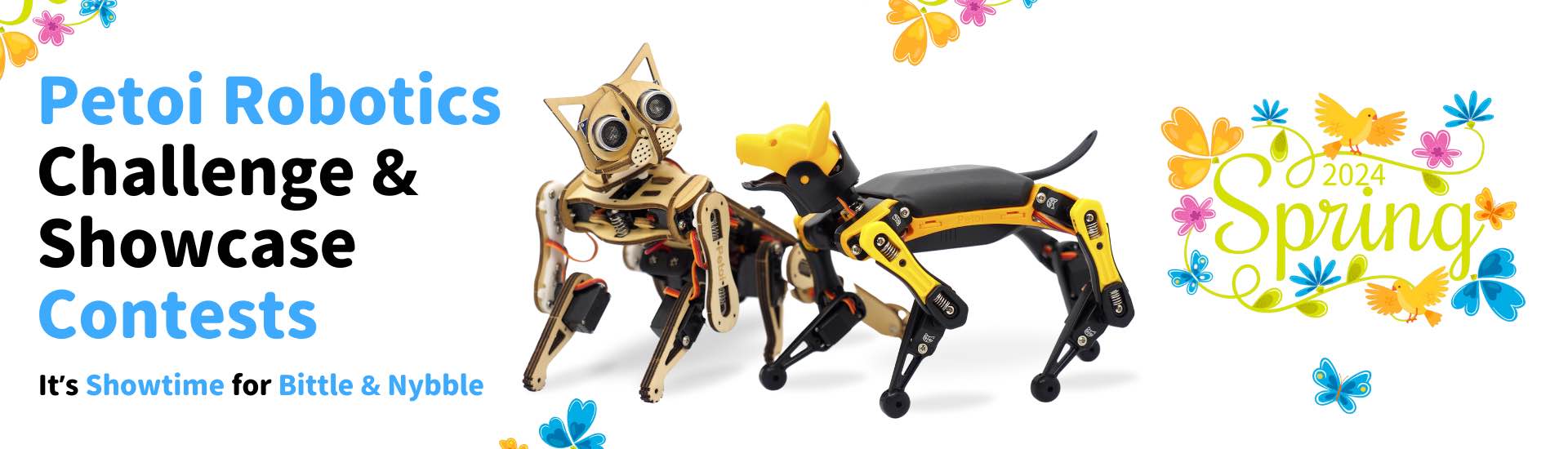 Programmable Open Source Robot Dog & Cat, Robotics Kits Petoi