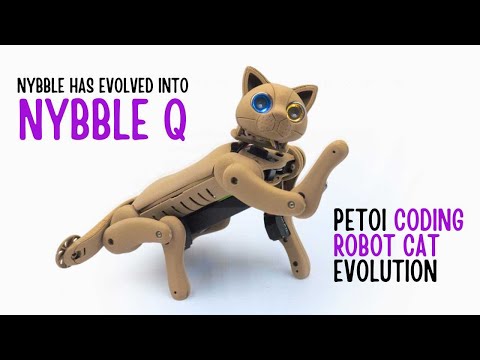 Robotic Cat Nybble Q Coding Robot Cat | Petoi