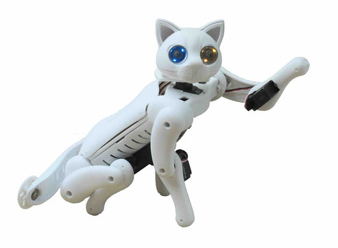 Robotic Cat. White - Lite Servos